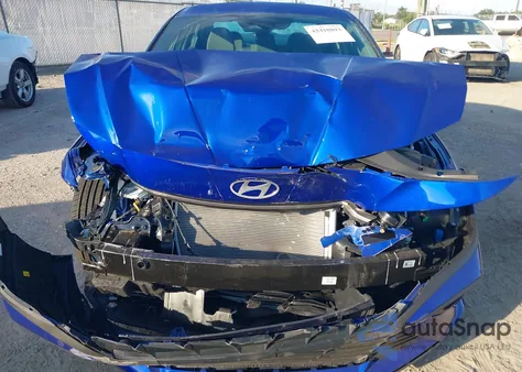 2025 Hyundai Elantra Sel Sport from USA, damaged, VIN KMHLM4DG3SU080403